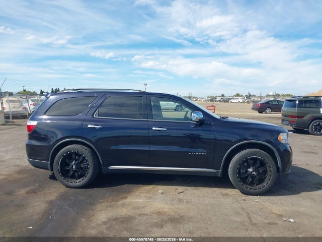45970748 :رقم المزاد ، 1D4SE5GT7BC700268 vin ، 2011 Dodge Durango Citadel مزاد بيع