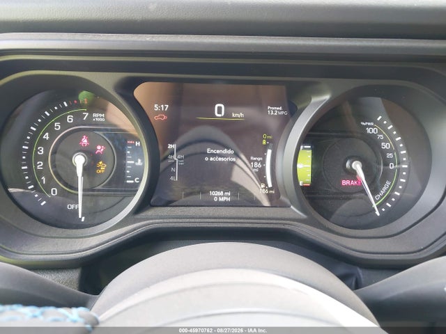 45970762 :رقم المزاد ، 1C4RJXR63SW533528 vin ، 2025 Jeep Wrangler 4xe Rubicon 4xe مزاد بيع