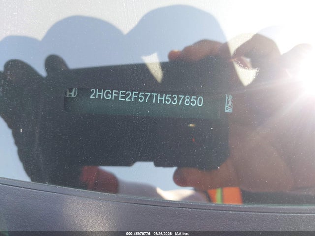 Honda Civic Sport 2026 2HGFE2F57TH537850 Image 9
