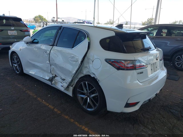 Aukcja sprzedaży 2015 Lexus Ct 200h, vin: JTHKD5BH0F2235149, numer aukcji: 45970808
