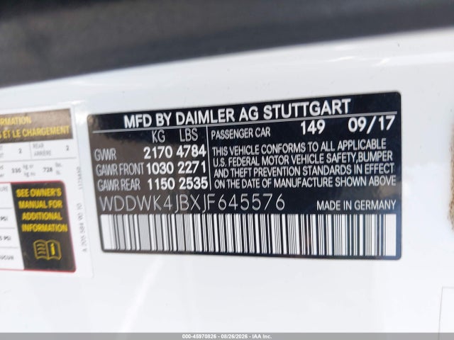 Mercedes-Benz C 300 2018 WDDWK4JBXJF645576 Image 9