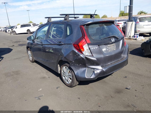 2015 Honda Fit Lx მანქანა იყიდება აუქციონზე, vin: 3HGGK5H53FM714332, აუქციონის ნომერი: 45970831
