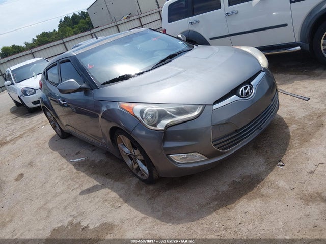 45970837 :رقم المزاد ، KMHTC6AD6CU026541 vin ، 2012 Hyundai Veloster Base W/black مزاد بيع