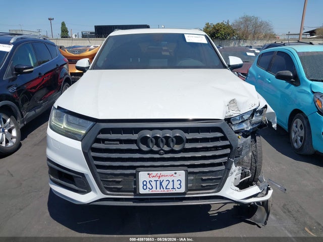 Продаж на аукціоні авто 2018 Audi Q7 3.0t Premium, vin: WA1LAAF73JD029761, номер лоту: 45970853