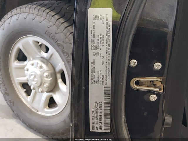 Продажа на аукционе авто 2021 Ram 2500 Tradesman  4x4 6'4 Box, vin: 3C6UR5CL5MG520732, номер лота: 45970869