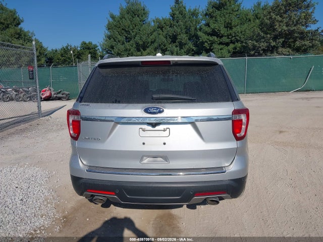 2018 Ford Explorer Limited მანქანა იყიდება აუქციონზე, vin: 1FM5K7F83JGA82753, აუქციონის ნომერი: 45970918