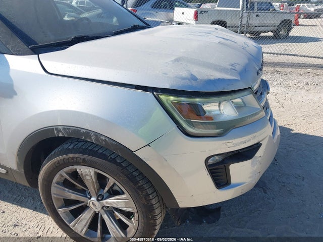 2018 Ford Explorer Limited მანქანა იყიდება აუქციონზე, vin: 1FM5K7F83JGA82753, აუქციონის ნომერი: 45970918