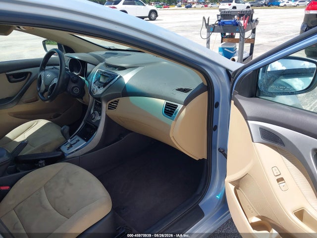 2012 Hyundai Elantra Gls (ulsan Plant) მანქანა იყიდება აუქციონზე, vin: KMHDH4AE8CU192773, აუქციონის ნომერი: 45970939