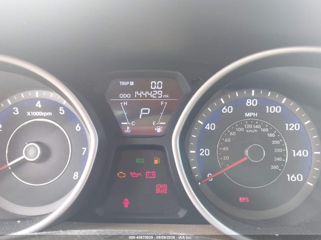 2012 Hyundai Elantra Gls (ulsan Plant) მანქანა იყიდება აუქციონზე, vin: KMHDH4AE8CU192773, აუქციონის ნომერი: 45970939
