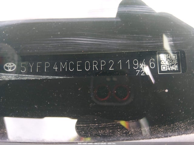 Продаж на аукціоні авто 2024 Toyota Corolla Se, vin: 5YFP4MCE0RP211946, номер лоту: 45971044