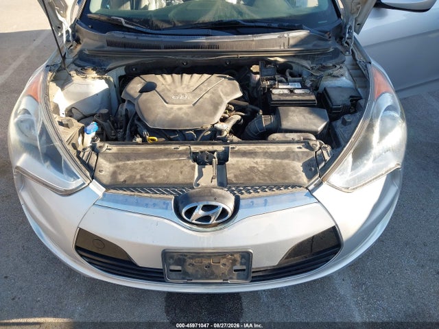 Продажа на аукционе авто 2012 Hyundai Veloster Base W/gray, vin: KMHTC6ADXCU045593, номер лота: 45971047