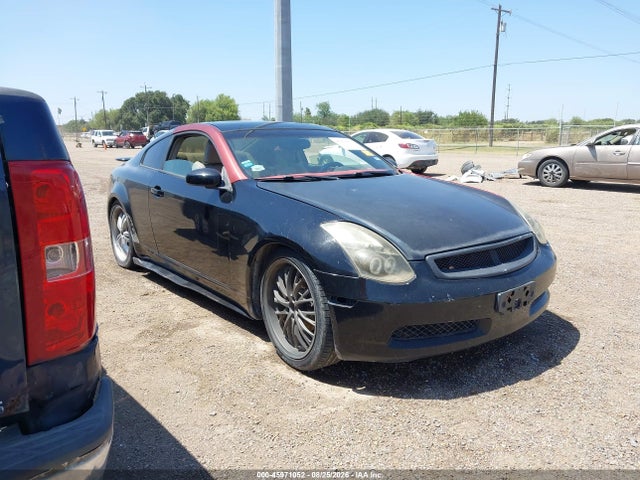 2003 Infiniti G35 Base W/leather მანქანა იყიდება აუქციონზე, vin: JNKCV54EX3M212532, აუქციონის ნომერი: 45971052