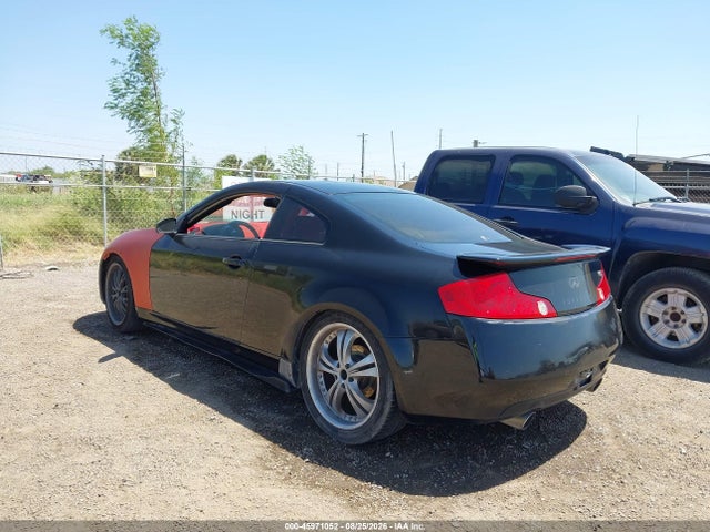 2003 Infiniti G35 Base W/leather მანქანა იყიდება აუქციონზე, vin: JNKCV54EX3M212532, აუქციონის ნომერი: 45971052