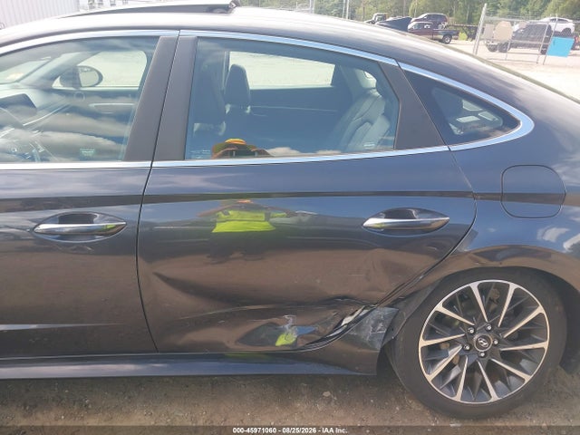 2020 Hyundai Sonata Limited მანქანა იყიდება აუქციონზე, vin: 5NPEH4J2XLH023587, აუქციონის ნომერი: 45971060