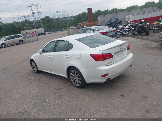 Aukcja sprzedaży 2008 Lexus Is 250, vin: JTHCK262382023783, numer aukcji: 45971067