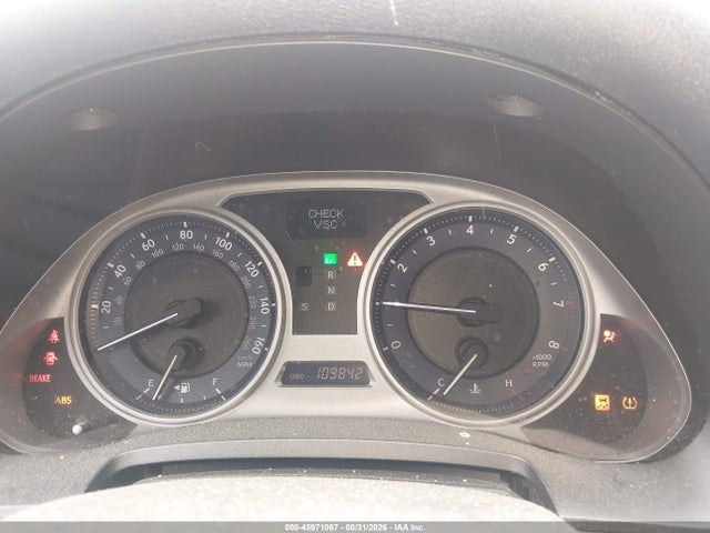 Aukcja sprzedaży 2008 Lexus Is 250, vin: JTHCK262382023783, numer aukcji: 45971067