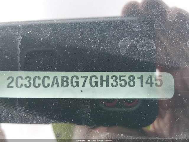 45971156 :رقم المزاد ، 2C3CCABG7GH358145 vin ، 2016 Chrysler 300 300s مزاد بيع