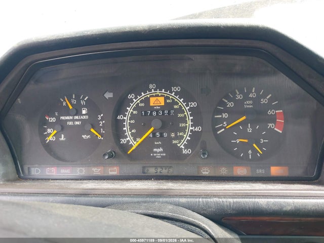 Aukcja sprzedaży 1993 Mercedes-benz 400 E, vin: WDBEA34E6PB857267, numer aukcji: 45971189