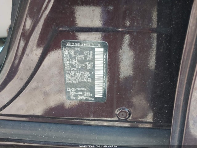 Aukcja sprzedaży 2011 Infiniti Qx56, vin: JN8AZ2ND1B9700274, numer aukcji: 45971303