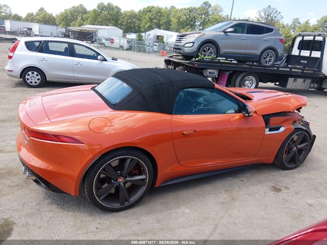 Продаж на аукціоні авто 2015 Jaguar F-type V8 S, vin: SAJWA6GL3FMK20844, номер лоту: 45971417