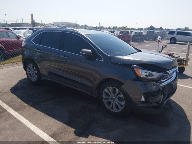 2019 Ford Edge Titanium მანქანა იყიდება აუქციონზე, vin: 2FMPK4K99KBC26983, აუქციონის ნომერი: 45971468