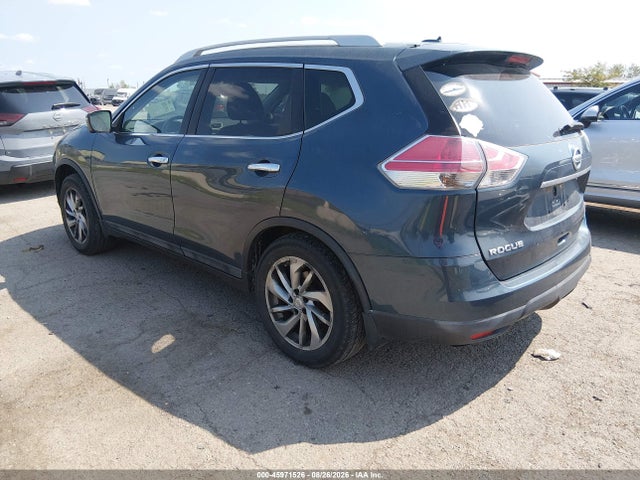 2014 Nissan Rogue Sl მანქანა იყიდება აუქციონზე, vin: 5N1AT2MT7EC855145, აუქციონის ნომერი: 45971526