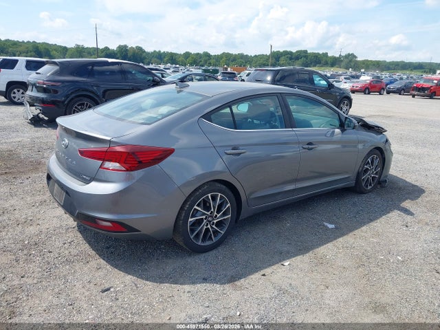Продажа на аукционе авто 2019 Hyundai Elantra Limited, vin: 5NPD84LF3KH452211, номер лота: 45971550