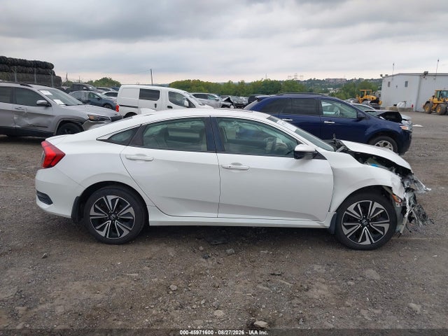 45971600 :رقم المزاد ، 19XFC1F72HE206810 vin ، 2017 Honda Civic Ex-l مزاد بيع