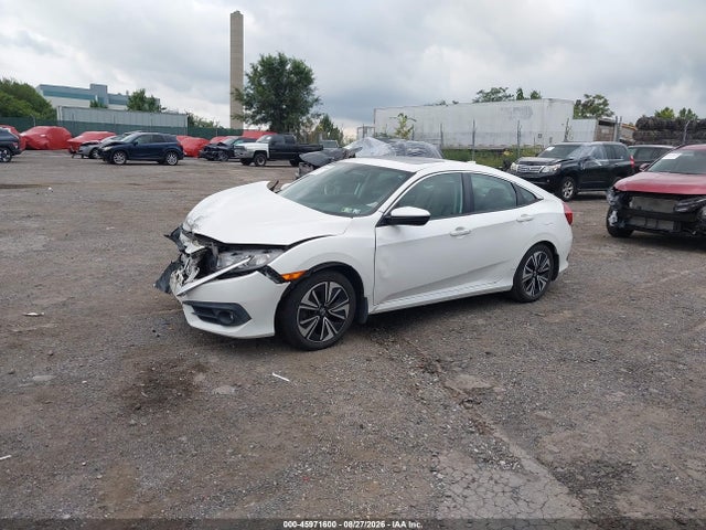 45971600 :رقم المزاد ، 19XFC1F72HE206810 vin ، 2017 Honda Civic Ex-l مزاد بيع