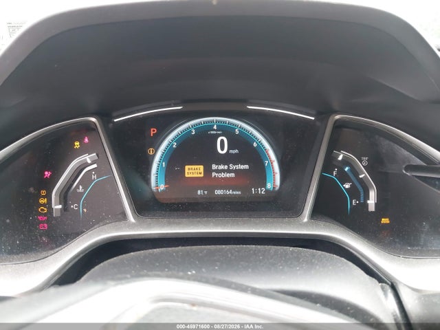 45971600 :رقم المزاد ، 19XFC1F72HE206810 vin ، 2017 Honda Civic Ex-l مزاد بيع