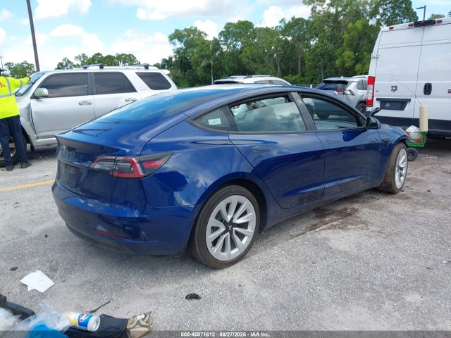 Tesla Model 3 Standard Range Plus Rear-wheel Drive 2021 5YJ3E1EA4MF849884 Image 4