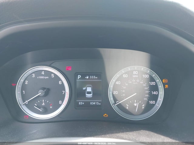 2018 Hyundai Sonata Se მანქანა იყიდება აუქციონზე, vin: 5NPE24AF2JH661351, აუქციონის ნომერი: 45971625