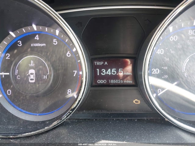 2013 Hyundai Sonata Gls მანქანა იყიდება აუქციონზე, vin: 5NPEB4ACXDH693992, აუქციონის ნომერი: 45971661