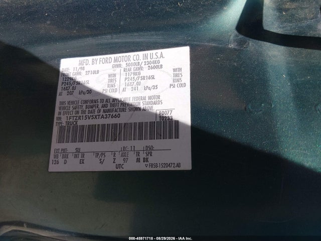 Aukcja sprzedaży 1999 Ford Ranger Xl/xlt, vin: 1FTZR15V5XTA37660, numer aukcji: 45971718
