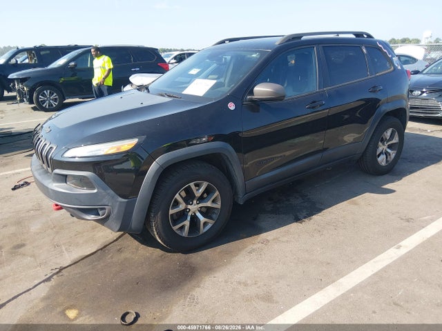 Продажа на аукционе авто 2016 Jeep Cherokee Trailhawk, vin: 1C4PJMBS4GW124247, номер лота: 45971766