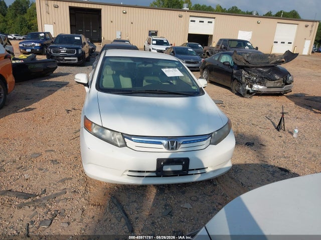 Продаж на аукціоні авто 2012 Honda Civic Hybrid, vin: JHMFB4F21CS009754, номер лоту: 45971781