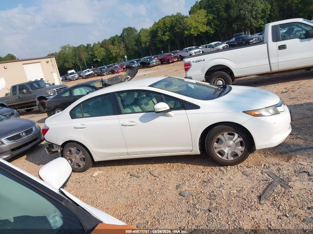Продаж на аукціоні авто 2012 Honda Civic Hybrid, vin: JHMFB4F21CS009754, номер лоту: 45971781
