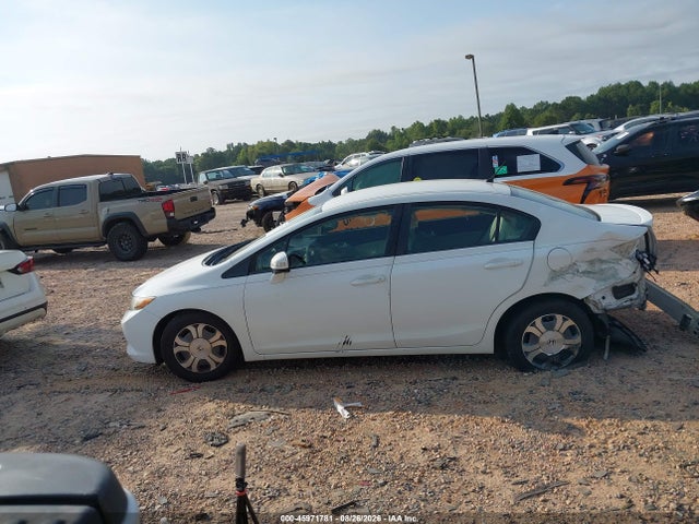 Продаж на аукціоні авто 2012 Honda Civic Hybrid, vin: JHMFB4F21CS009754, номер лоту: 45971781