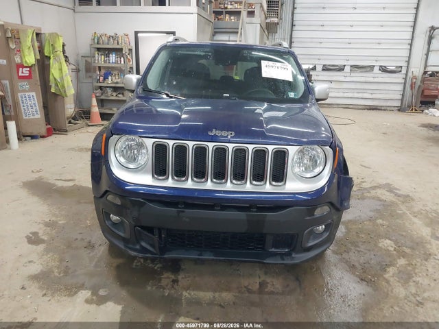 Aukcja sprzedaży 2016 Jeep Renegade Limited, vin: ZACCJBDT7GPD28286, numer aukcji: 45971799