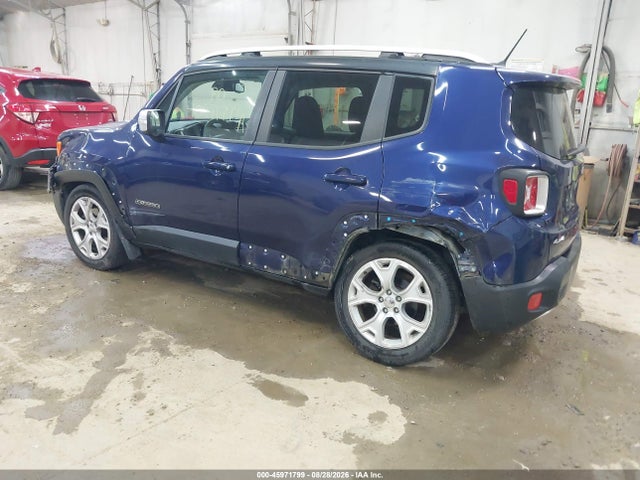 Aukcja sprzedaży 2016 Jeep Renegade Limited, vin: ZACCJBDT7GPD28286, numer aukcji: 45971799