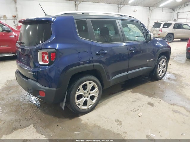 Aukcja sprzedaży 2016 Jeep Renegade Limited, vin: ZACCJBDT7GPD28286, numer aukcji: 45971799