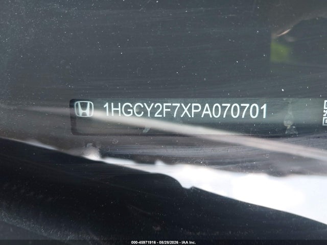 Продажа на аукционе авто 2023 Honda Accord Hybrid Sport-l, vin: 1HGCY2F7XPA070701, номер лота: 45971916