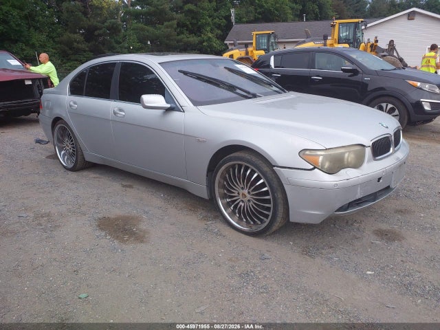 2003 Bmw 745i მანქანა იყიდება აუქციონზე, vin: WBAGL63473DP68088, აუქციონის ნომერი: 45971955