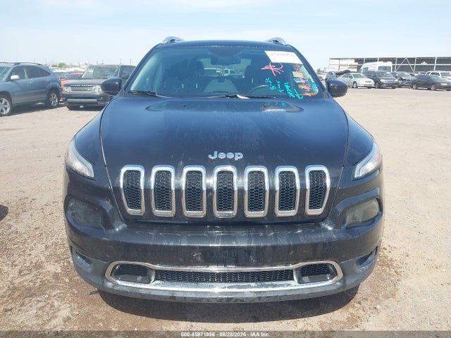 2016 Jeep Cherokee Limited მანქანა იყიდება აუქციონზე, vin: 1C4PJLDB8GW242941, აუქციონის ნომერი: 45971956