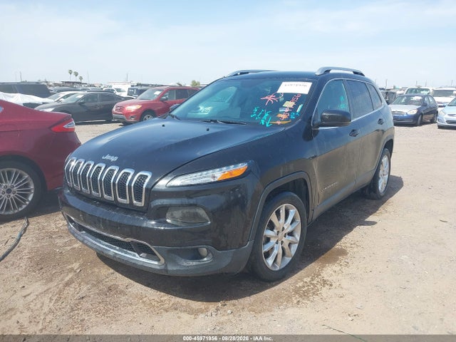 2016 Jeep Cherokee Limited მანქანა იყიდება აუქციონზე, vin: 1C4PJLDB8GW242941, აუქციონის ნომერი: 45971956