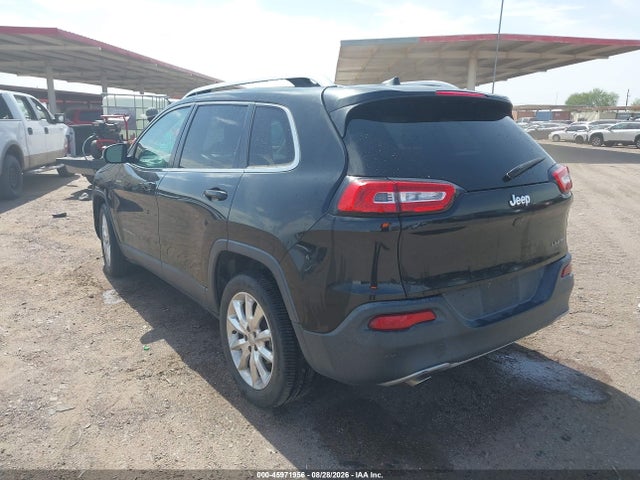 2016 Jeep Cherokee Limited მანქანა იყიდება აუქციონზე, vin: 1C4PJLDB8GW242941, აუქციონის ნომერი: 45971956
