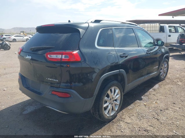 2016 Jeep Cherokee Limited მანქანა იყიდება აუქციონზე, vin: 1C4PJLDB8GW242941, აუქციონის ნომერი: 45971956