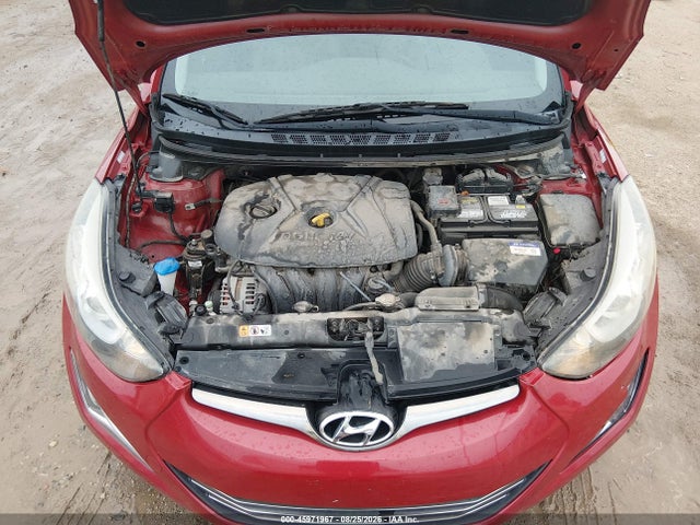 Hyundai Elantra Limited 2016 KMHDH4AE6GU621396 Image 10
