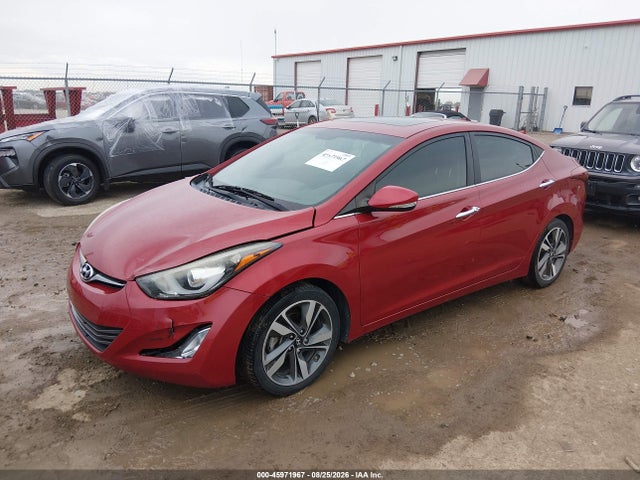 Hyundai Elantra Limited 2016 KMHDH4AE6GU621396 Image 2