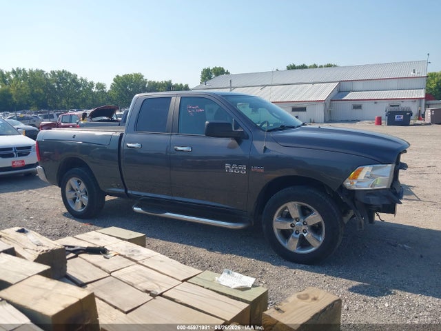 45971981 :رقم المزاد ، 1C6RR7GT8HS774025 vin ، 2017 Ram 1500 Big Horn  4x4 6'4 Box مزاد بيع